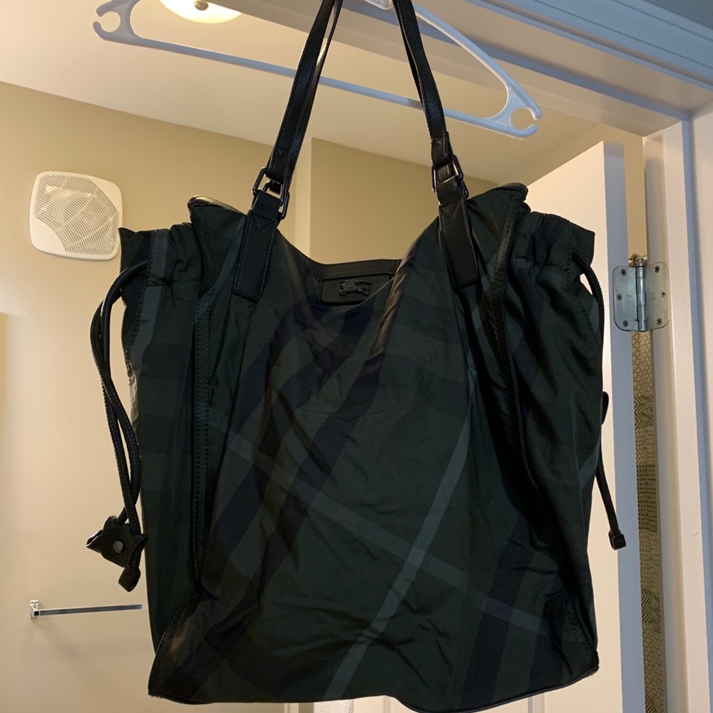 Gently Used Authentic Burberry Nylon Tote